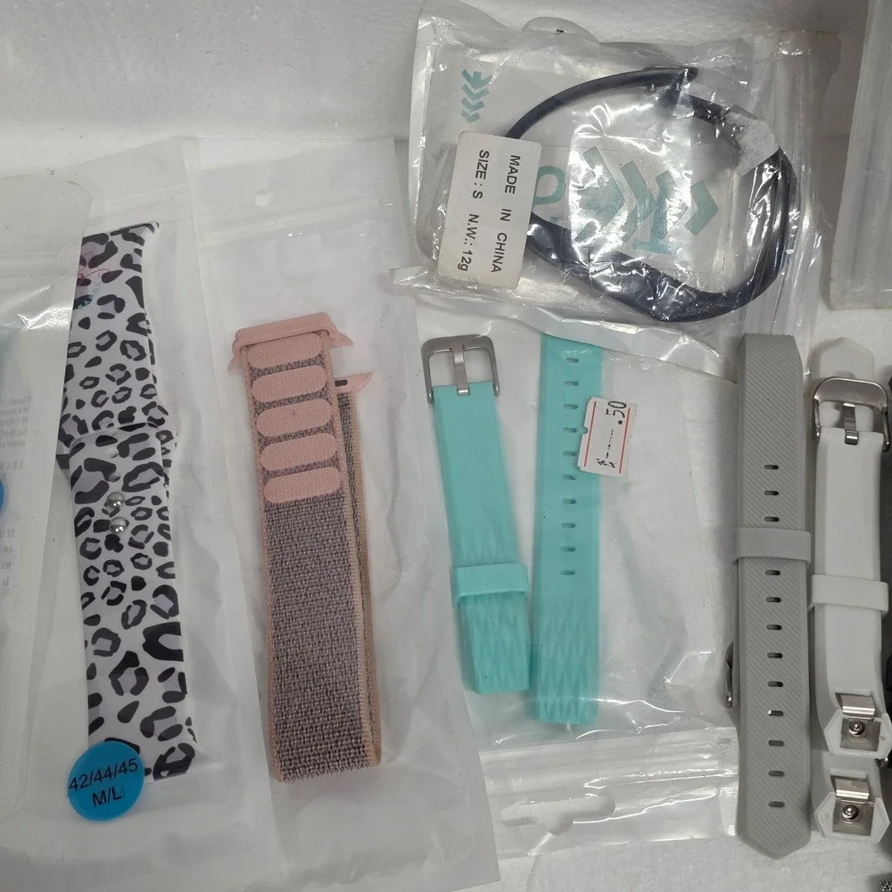 Lot of 30+ Smartwatch Bands for Fitbit Apple Watch Silicone Mesh Metal Mixed